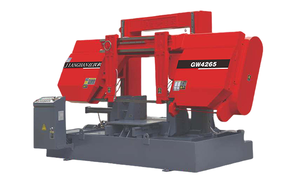 畜禽良种场GW4265双柱龙门卧式带锯床