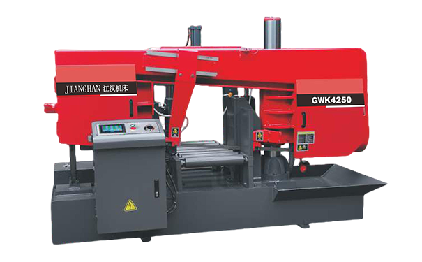 畜禽良种场GWK4250卧式带锯床（型材专切）