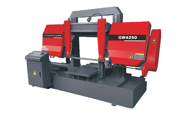 畜禽良种场GW4250双柱龙门卧式带锯床