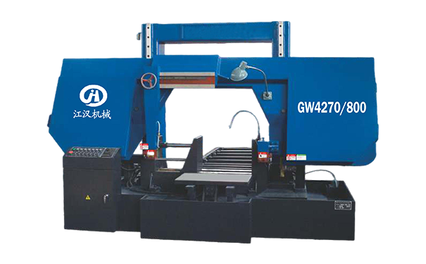 畜禽良种场GW4270/800双柱龙门卧式带锯床